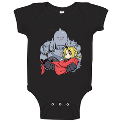 Fullmetal 16b onesie Baby One Piece