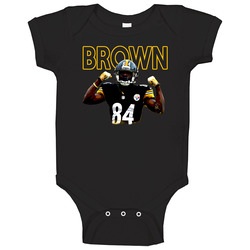Antonio Brown Football onesie Baby One Piece Antonio Brown Football onesie Baby One Piece