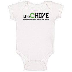 The Chive Best Site Ever Chive On onesie Baby One Piece The Chive Best Site Ever Chive On onesie Baby One Piece