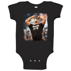 Steve Austin Drinking Beer onesie Baby One Piece Steve Austin Drinking Beer onesie Baby One Piece