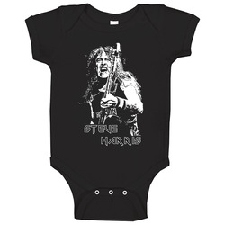 Steve Harris onesie Baby One Piece Steve Harris onesie Baby One Piece