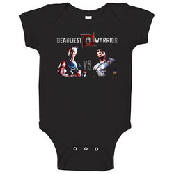 Rambo Vs Commando onesie Baby One Piece Rambo Vs Commando onesie Baby One Piece