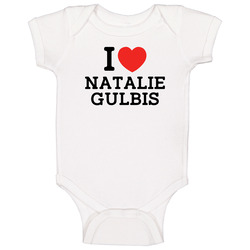 Classic I Heart Natalie Gulbis Popular Golf Player Fan onesie Baby One Piece Classic I Heart Natalie Gulbis Popular Golf Player Fan onesie Baby One Piece