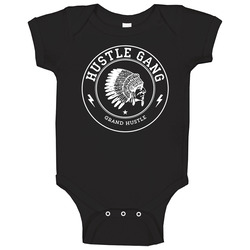 Hustle Gang 3 onesie Baby One Piece Hustle Gang 3 onesie Baby One Piece