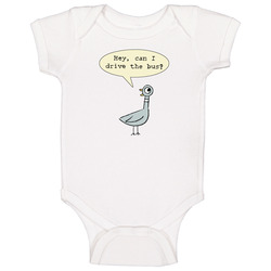 Don't Let The Pigeon Drive Bus Pig In 2 onesie Baby One Piece Don't Let The Pigeon Drive Bus Pig In 2 onesie Baby One Piece