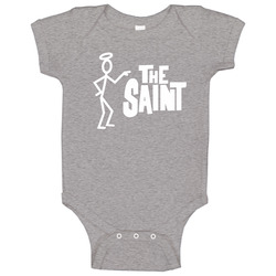 Rooger Moore The Saint Classic Tv Series onesie Baby One Piece Rooger Moore The Saint Classic Tv Series onesie Baby One Piece