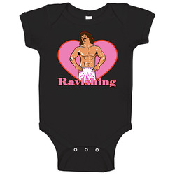 Ravishing Rick Rude 80s Wrestling onesie Baby One Piece Ravishing Rick Rude 80s Wrestling onesie Baby One Piece