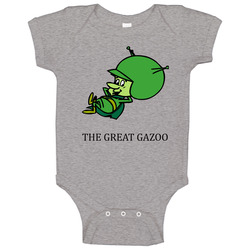 Flientstone The Great Gazoo onesie Baby One Piece Flientstone The Great Gazoo onesie Baby One Piece