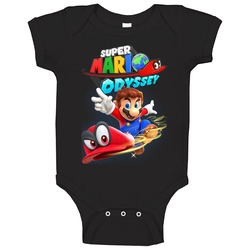 Super Mario Odyssey Game onesie Baby One Piece Super Mario Odyssey Game onesie Baby One Piece