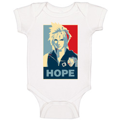 Cloud Strife Final Fantasy Hope onesie Baby One Piece Cloud Strife Final Fantasy Hope onesie Baby One Piece