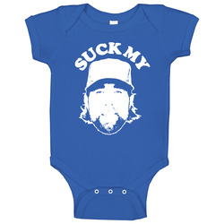 Suck My Dickey R A Dickey Blue Jays Alcs onesie Baby One Piece Suck My Dickey R A Dickey Blue Jays Alcs onesie Baby One Piece