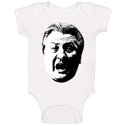Bob Huggins Big Head Basketball Fan onesie Baby One Piece Bob Huggins Big Head Basketball Fan onesie Baby One Piece