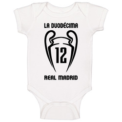 La Duodecima Real Madrid Tg onesie Baby One Piece La Duodecima Real Madrid Tg onesie Baby One Piece