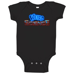 Weird Science Cool Retro Movie onesie Baby One Piece Weird Science Cool Retro Movie onesie Baby One Piece
