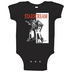 Starscream Cartoon Robot onesie Baby One Piece Starscream Cartoon Robot onesie Baby One Piece