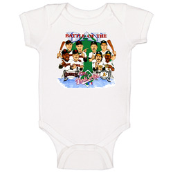 San Francisco Oakland Baseball Retro Caricature onesie Baby One Piece San Francisco Oakland Baseball Retro Caricature onesie Baby One Piece