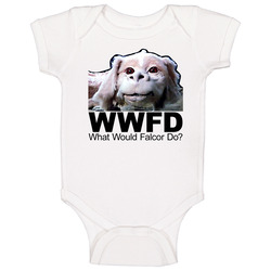 The Neverending Story Movie What Would Falcor Do onesie Baby One Piece The Neverending Story Movie What Would Falcor Do onesie Baby One Piece