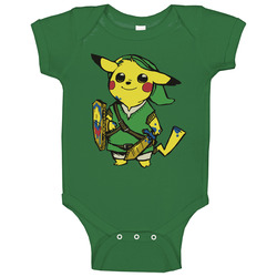 Pikalink Tee onesie Baby One Piece Pikalink Tee onesie Baby One Piece