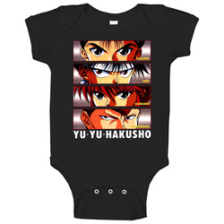 Yu Yu Hakusho Japanese Anime onesie Baby One Piece Yu Yu Hakusho Japanese Anime onesie Baby One Piece