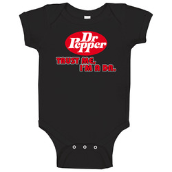 Trust Me Im A Dr Pepper Soda Pop onesie Baby One Piece Trust Me Im A Dr Pepper Soda Pop onesie Baby One Piece