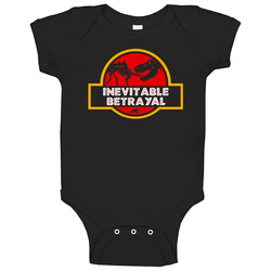 Jurassic Betrayal onesie Baby One Piece Jurassic Betrayal onesie Baby One Piece
