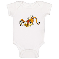Calvin And Hobbes 5 onesie Baby One Piece Calvin And Hobbes 5 onesie Baby One Piece