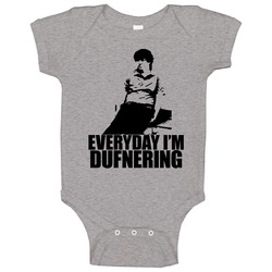 Jason Dufner Everyday Im Dufnering Golf onesie Baby One Piece Jason Dufner Everyday Im Dufnering Golf onesie Baby One Piece