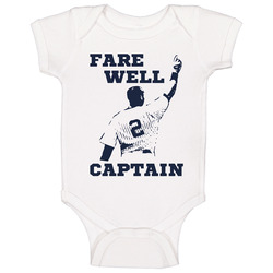 Ny Yankees Derek Jeter Farewell Captain onesie Baby One Piece Ny Yankees Derek Jeter Farewell Captain onesie Baby One Piece