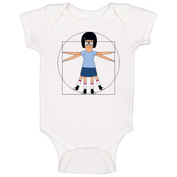 Tina t-shirt Bob's burgers tee onesie Baby One Piece Tina t-shirt Bob's burgers tee onesie Baby One Piece