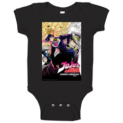 Jojo's Bizarre Adventure Anime Tv Show Cool Fan onesie Baby One Piece Jojo's Bizarre Adventure Anime Tv Show Cool Fan onesie Baby One Piece