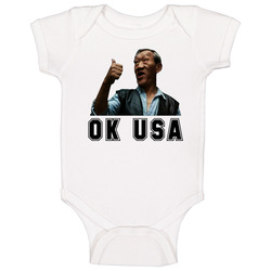 Ok Usa Bloodsport onesie Baby One Piece Ok Usa Bloodsport onesie Baby One Piece