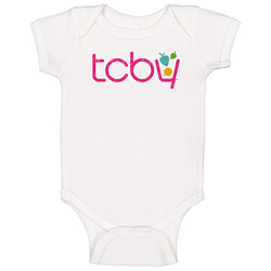 Tcby Cool Popular Food Drink Restaurant Brand Logo Gift onesie Baby One Piece Tcby Cool Popular Food Drink Restaurant Brand Logo Gift onesie Baby One Piece