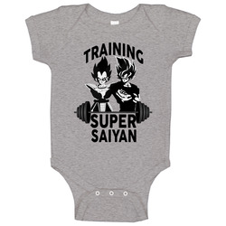 Training Super Saiyan Tee onesie Baby One Piece Training Super Saiyan Tee onesie Baby One Piece