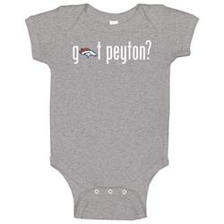Got Peyton Denver Football onesie Baby One Piece Got Peyton Denver Football onesie Baby One Piece