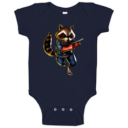 Rocket Raccoon Guardians Of The Galaxy B3 onesie Baby One Piece Rocket Raccoon Guardians Of The Galaxy B3 onesie Baby One Piece