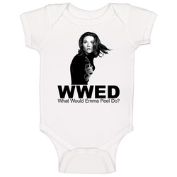 Emma Peel The Avengers onesie Baby One Piece Emma Peel The Avengers onesie Baby One Piece