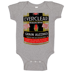 Everclear Grain Alcohol Proof Drinks onesie Baby One Piece Everclear Grain Alcohol Proof Drinks onesie Baby One Piece
