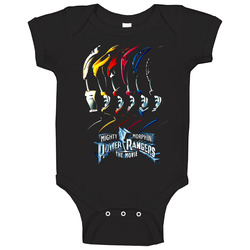 Power Rangers The Movie onesie Baby One Piece Power Rangers The Movie onesie Baby One Piece