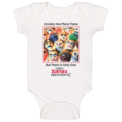 Anxiety Has Many Faces onesie Baby One Piece Anxiety Has Many Faces onesie Baby One Piece