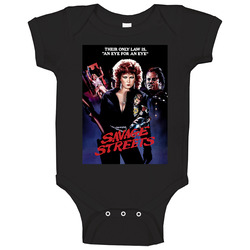 Savage Streets Movie Baby One Piece Savage Streets Movie Baby One Piece