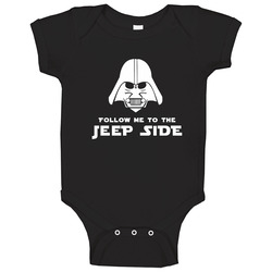 Darth Vader Jeep Baby One Piece Darth Vader Jeep Baby One Piece