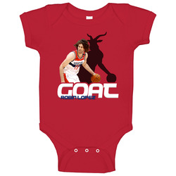 Robin Lopez Basketball Fan Goat Baby One Piece Robin Lopez Basketball Fan Goat Baby One Piece