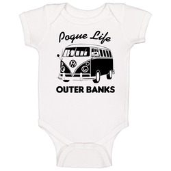 Pogue Life Outer Banks Vw Van Baby One Piece
