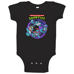 Tmnt Teenage Mutant Ninja Squirtles Baby One Piece Tmnt Teenage Mutant Ninja Squirtles Baby One Piece