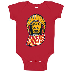 Kansas City Chiefs 2 Baby One Piece Kansas City Chiefs 2 Baby One Piece