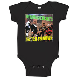 Ultramagnetic Mcs Critical Beatdown 80's Hip Hop Album Cool Retro Baby One Piece
