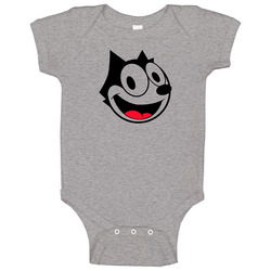 Felix the Cat, T-Shirt, Krazy Kat, Cartoon, animation Baby One Piece Felix the Cat, T-Shirt, Krazy Kat, Cartoon, animation Baby One Piece