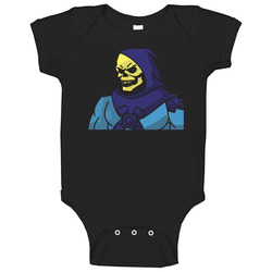 Skeletor He Man Masters Of The Universe Baby One Piece Skeletor He Man Masters Of The Universe Baby One Piece