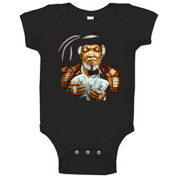 Fred Sanford Baby One Piece Fred Sanford Baby One Piece