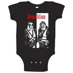 Demolition Wrestling Legends Baby One Piece Demolition Wrestling Legends Baby One Piece